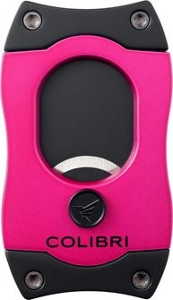 COLIBRI Cigarrenschneider S-Cut pink/ schwarz