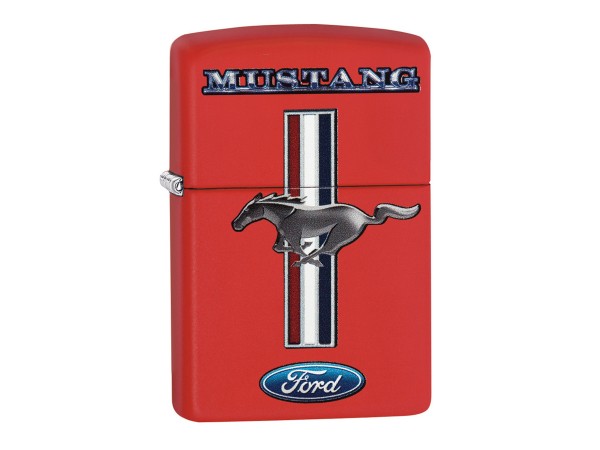 Org.ZIPPO rot color "Ford Mustang" 60003580