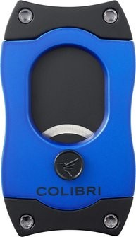 COLIBRI Cigarrenschneider S-Cut blau/ schwarz 124