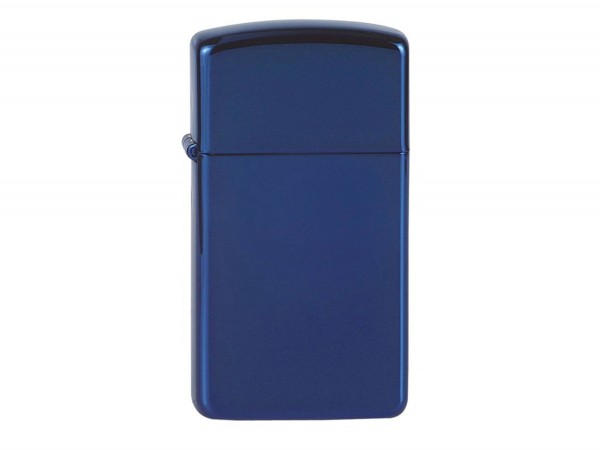 Org.ZIPPO"Slim" Sapphire/high polished blue 60001181